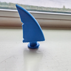 Shark Fin Shoe Charms  - Plastic Shark Fin - Fun and Fierce Jibbitz