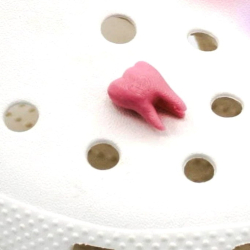 Plastic Tooth Shoes Charms...