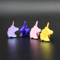 Plastic Unicorn Shoes Charms - Cute Unicorn Shoe Charms for Girls & Boys