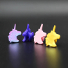 Plastic Unicorn Shoes Charms - Cute Unicorn Shoe Charms for Girls & Boys