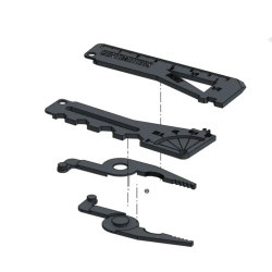 Credit Card Pliers and Measurement Tools - Compact Plastic Multi-Tool