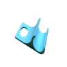 Pool Umbrella Holder - Durable Plastic Base for Secure Poolside Shade