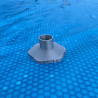 Intex Pool Outlet Adapter to Hose - Durable Plastic Adapter for Pool Hose Connection