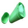 Portable Glasses Case - Durable Plastic Eyewear Protector for Daily Use