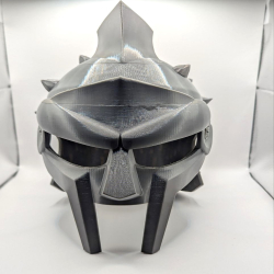 Gladiator Maximus Helmet - Spartan Plastic Helmet for Halloween Cosplay Costume