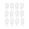 Heavy Duty Curtain Hook - Hooks for Window, Door & Shower Curtains