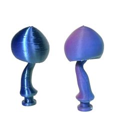 Mixed Mushroom Shoe Charms - Durable Plastic Shoe Decorations, 3 Pcs Set