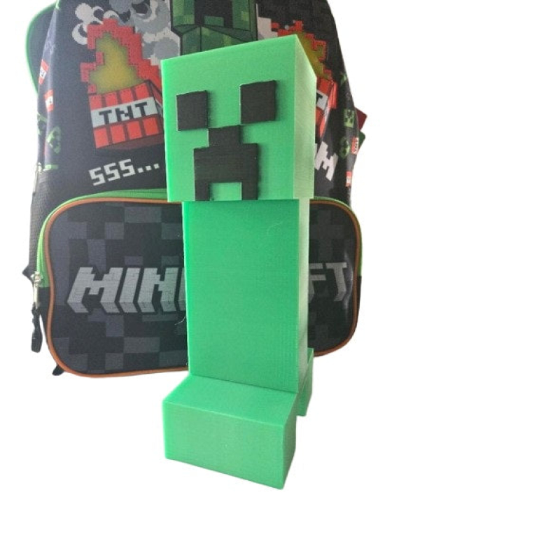 Minecraft Creeper Pencil Case - Durable Plastic Pencil Case for School and Home