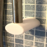 Shower head Riser Holder - Durable Plastic Adjustable Shower Mount