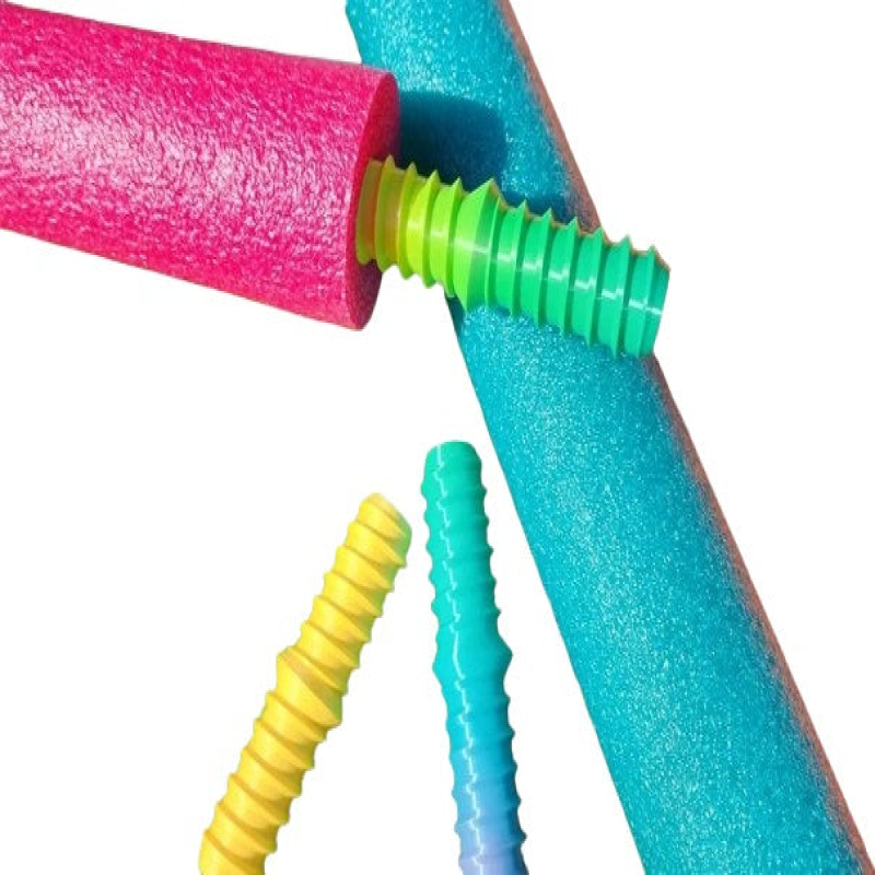 Pool Noodle Couplers - Plastic Pool Noodle Attachments for Creative Pool Fun