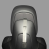 Tesla Model X Garment Hook - Premium Plastic Hanger for Back Seat