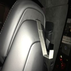 Tesla Model X Garment Hook - Premium Plastic Hanger for Back Seat