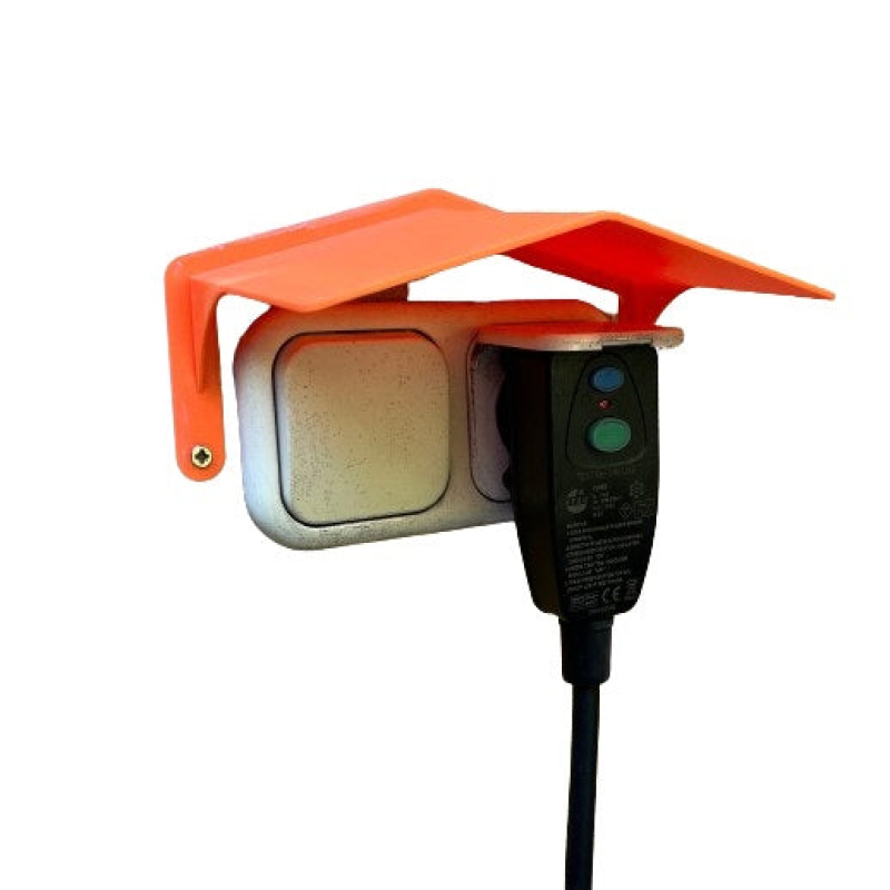Rain Protector for Outdoor Socket - Rain Shield for Outdoor Electrical Outlets