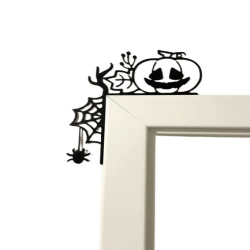 Halloween Door Corner Decor - Scary Door Decor for Porch Garden Home Ornaments