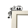 Halloween Door Corner Decor - Scary Door Decor for Porch Garden Home Ornaments