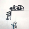 Halloween Door Corner Decor - Scary Door Decor for Porch Garden Home Ornaments