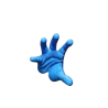 Addams Family Thing Hand Fridge Magnet- Plastic Creepy Kitchen Decor Hand Model