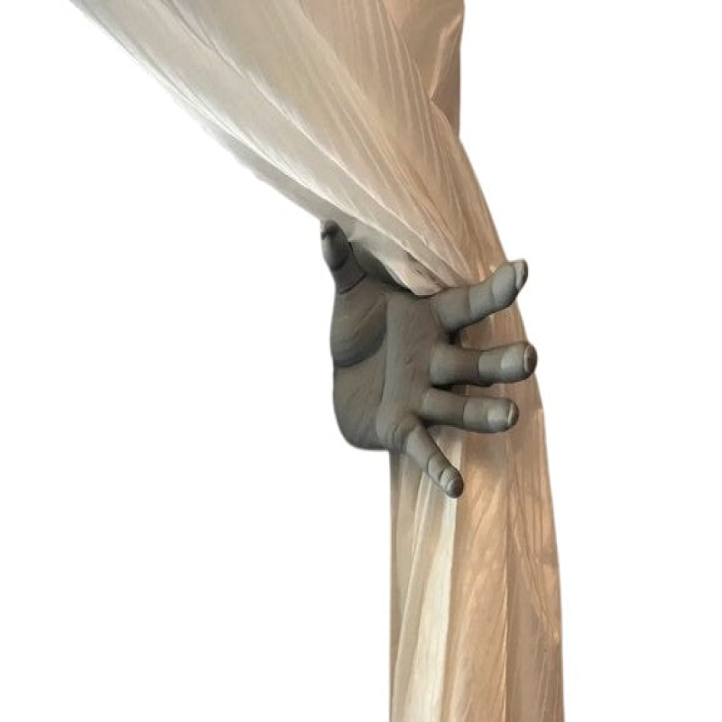 Scary Curtain Hands - Demon Hands Curtain Holder for Halloween Decoration