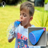 Bubble Snake Maker - Fun Plastic Bubble Blower for Kids Outdoor Play