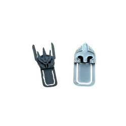 Lord of the Rings Bookmarks - 3 Pcs Set Sauron, Gondor Soldier & Witch King