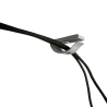 Organizer Wire Clip - 5 Pcs Wall Mounted Plastic Clip for Wire Management for Tidy Place