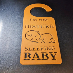 Do not Disturb Sleeping...