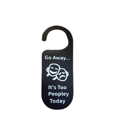 "Go Away" Door Hanger Sign...