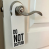 Hotel Style Door Sign - Plastic "Do Not Disturb" Door Sign for Home, Office, or Hotel Room