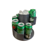 Plastic Can Dispenser with Ice Bowl - Keep Your Drinks Cool and Organized
