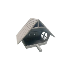 House-Shaped Bird Feeder -...