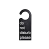 Do Not Disturb Please Door Hanger - Durable Plastic Sign for Privacy