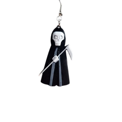 Grim Reaper Earrings -...