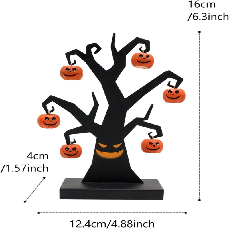 Halloween Plastic Decoration Spooky Tree Model - Halloween Decor Baum Tree