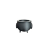 Mini Halloween 2 Pcs Spooky Cauldron Tea Lights Holders - Spooky Home Accent