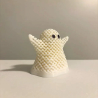 Volumetric Ghost Halloween Decoration - Spooky Indoor Decor Plastic Ghost