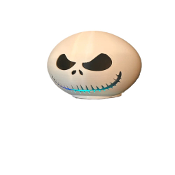 Jack Skellington Echo Dot Skin (Plastic) – Spooky Cover for Halloween Decoration