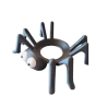 Spider Alexa Echo Dot Cover – Plastic | Perfect for Spooky Halloween Decor