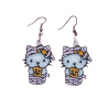 Hello Kitty Pumpkin Earrings for Halloween – Cute Halloween-Themed Earrings