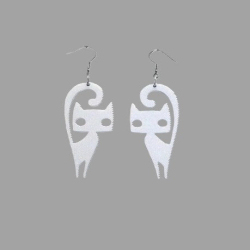 Adorable Cute Cat Face Earrings – Perfect for Cat Lovers, Fun Jewelry
