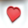 Heart-Shaped Tray for Valentine's Day - Plastic | Romantic Valentine's Gift Tray