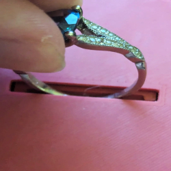 Rose Ring Box for Valentine's Day - Plastic | Valentine's Day Special Ring Box