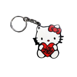 Hello Kitty Love Keychain -...