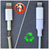 3 Pcs Cable Repair and Protector for Mobile Phone Charger –Rigid and Durable Fix