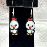 Cute White Chick Earrings for Easter – Adorable Festive Jewelry for Easter