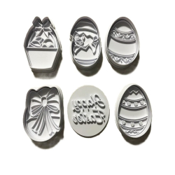 6 Pcs Easter Cookie Cutters...