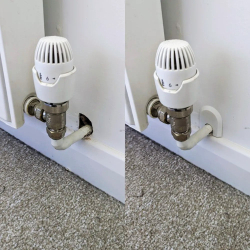 2 Pcs Radiator Pipe Cover -...