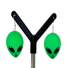 Alien Face Earrings – Green Quirky and Fun Jewelry for Sci-Fi Fans