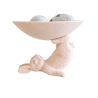 Cute Easter Rabbit Bowl Ornament for Home Decor - Ideal for Spring Festivities