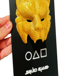 SquidGame Lion Picture Mask...