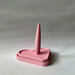 Rotating Heart Yarn Spinner - Plastic | Easy Rotating Yarn Tool for Crochet